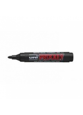 Marker UNI Prockey PM-126 lõigatud otsaga, must